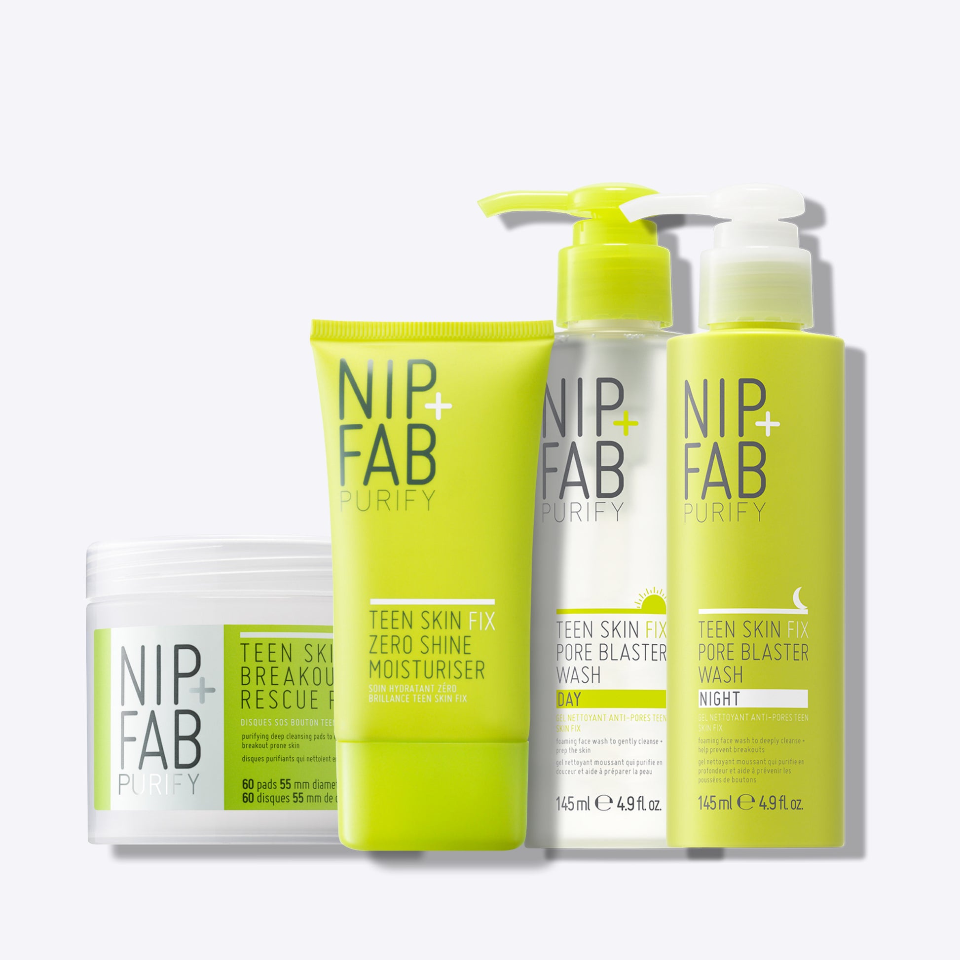Kit de régime de correction de la peau pour adolescents